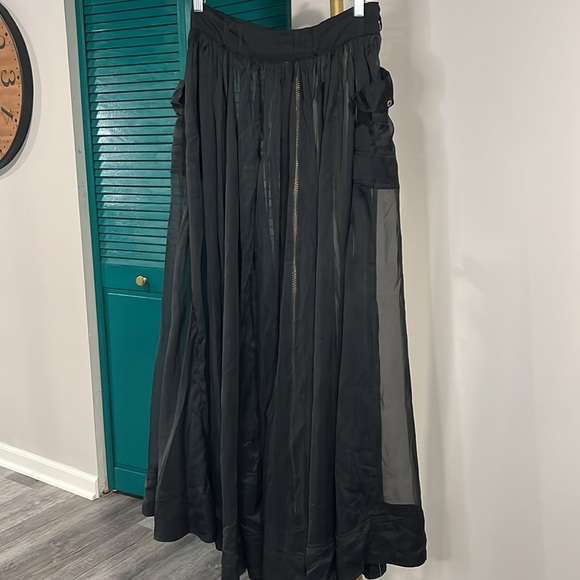 Anthropologie Sheer Parachute Skirt - 6 - Picture 7 of 9
